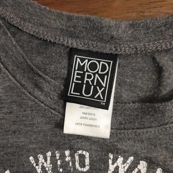 Modern Lux-Not all Who Wander are Lost Tank Sz XS - Picture 5 of 6